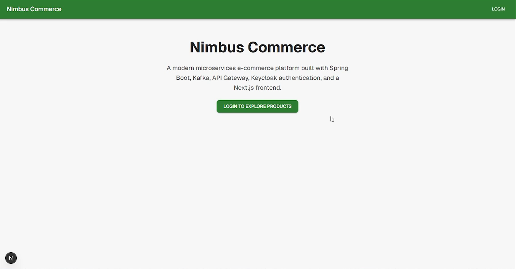 Microservices E-Commerce Platform